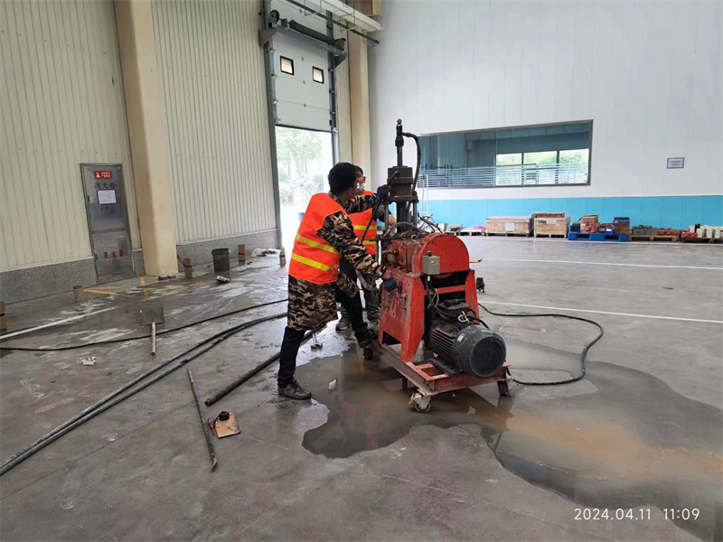 湘西厂房地面下沉塌陷注浆加固施工